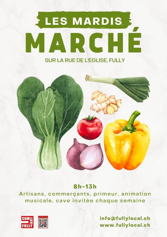 Marché hebdomadaire de Fully